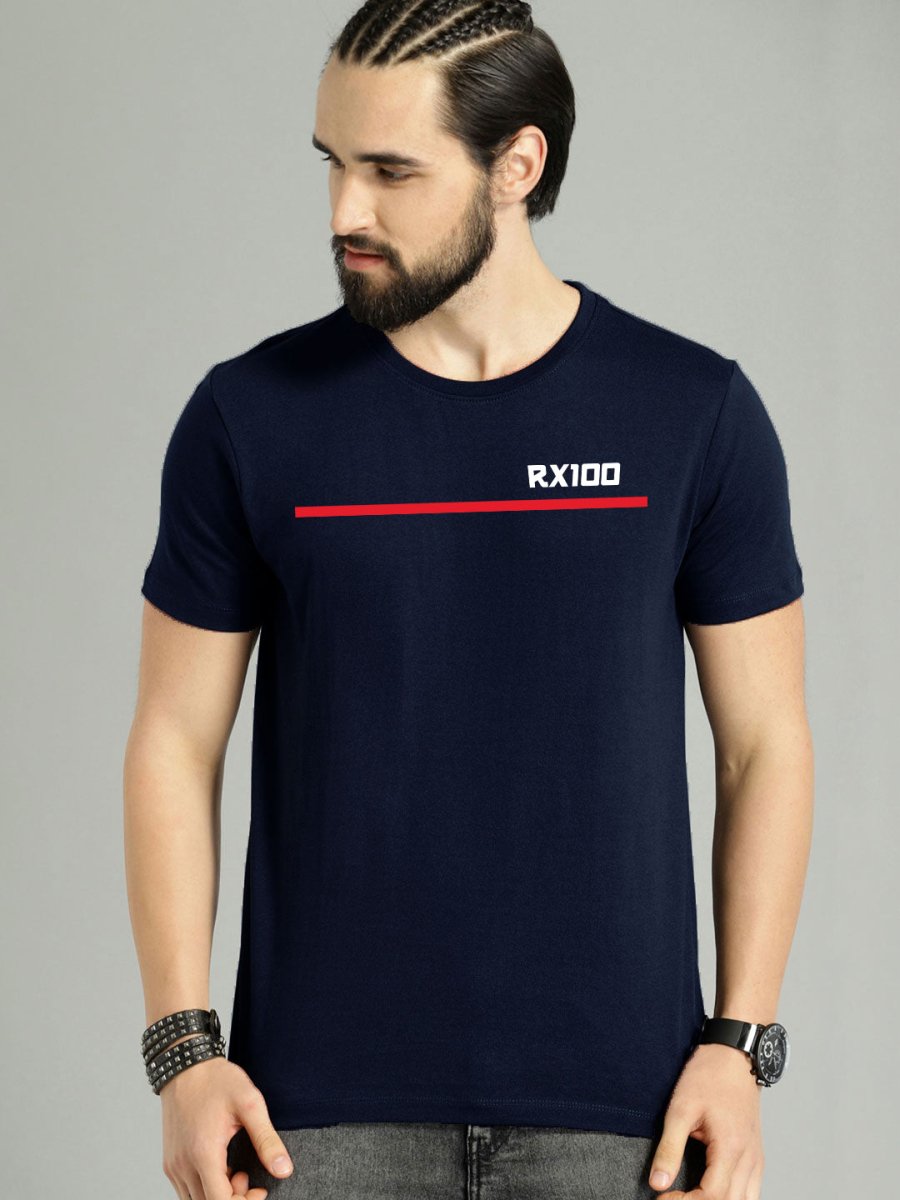 Buy Oversized streetwear Vintage RX100 Printed T-shirt Online - RoadTrip®