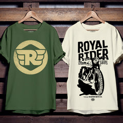 RE Motorcycle Club Pack of 2 Heavy Duty® Oversized T-Shirts.