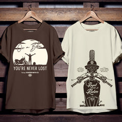 Royal Bikers Combo Pack of 2 Oversized T-Shirts.