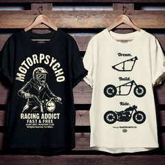 Dream It Combo Pack of 2 Heavy Duty® Oversized T-Shirts.