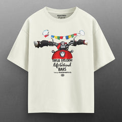 Ladakh Rider Pack of 2 Heavy Duty® Oversized T-Shirts.