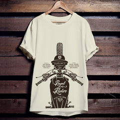 Royal Bikers Combo Pack of 2 Oversized T-Shirts.