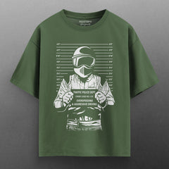 Overspeeding Offender Heavy Duty® Oversized T-Shirt.