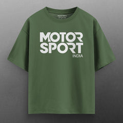Motor Sports India Heavy Duty® Oversized T-Shirt.