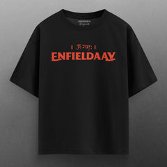 Om Namah Enfieldaay Heavy Duty® Oversized T-Shirt.