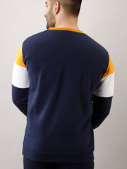 Trendy Colour Block Sweatshirt - Road Trip