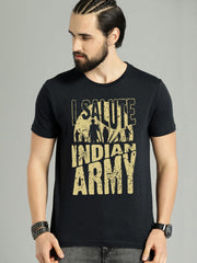 I Salute Indian Army Graphic T-shirt