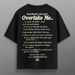 Buy Oversized streetwear CAN'T OVERTAKE ME T - SHIRT Online - RoadTrip®