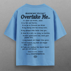 Buy Oversized streetwear CAN'T OVERTAKE ME T - SHIRT Online - RoadTrip®