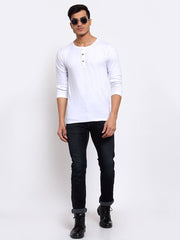 Buy Oversized streetwear Classic Retro Style Henley T-Shirt Online - RoadTrip®