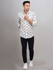 Buy Oversized streetwear Crafted Horse Allover Printed Shirt Online - RoadTrip®