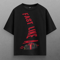 Buy Oversized streetwear FAST LIKE RACE T - SHIRT Online - RoadTrip®