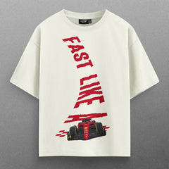 Buy Oversized streetwear FAST LIKE RACE T - SHIRT Online - RoadTrip®