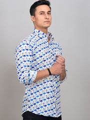 Buy Oversized streetwear Flamingo Block Printed Shirt Online - RoadTrip®