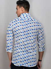 Buy Oversized streetwear Flamingo Block Printed Shirt Online - RoadTrip®