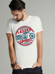 Buy Oversized streetwear Ladakh Spirit Premium Biker T-Shirt Online - RoadTrip®