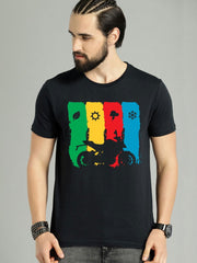 Buy Oversized streetwear Ladakh Trip Premium Biker T-Shirt Online - RoadTrip®