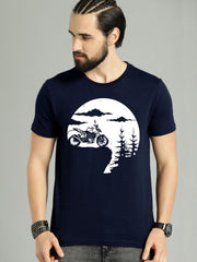 Buy Oversized streetwear Night Rider Premium Printed T-shirt Online - RoadTrip®