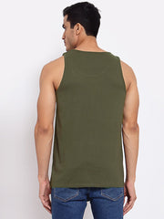 Buy Oversized streetwear Premium Plain Gym Vest Online - RoadTrip®