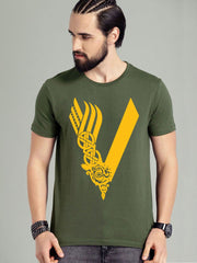 Buy Oversized streetwear Premium Vikings Graphic Printed T-shirt Online - RoadTrip®