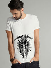 Buy Oversized streetwear Premium Vintage Cafe Racer Graphic T-shirt Online - RoadTrip®