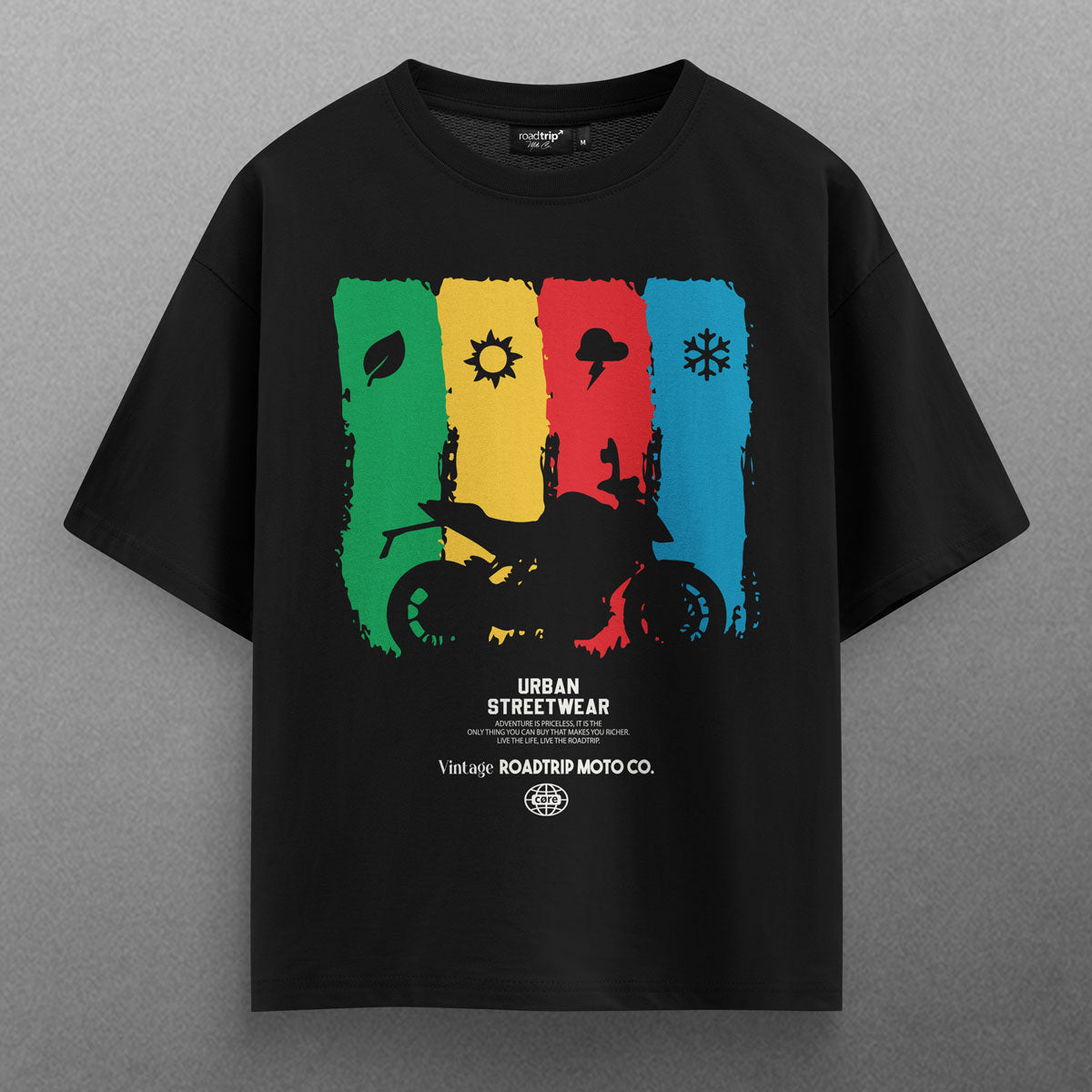 Buy Oversized streetwear RIDER SOUL T - SHIRT Online - RoadTrip®