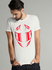 Buy Oversized streetwear Riders Helmet Printed T-Shirt Online - RoadTrip®