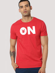Buy Oversized streetwear Rock On Printed T-shirt Online - RoadTrip®