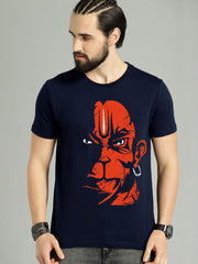 Buy Oversized streetwear Stylish Bajrang Bali Graphic T-shirt Online - RoadTrip®