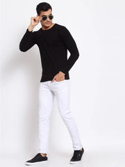 Buy Oversized streetwear Stylish Crew Neck Full Sleeves T-Shirt Online - RoadTrip®