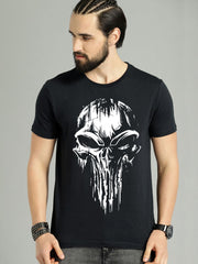 Buy Oversized streetwear Stylish Skull Graphic T-shirt Online - RoadTrip®