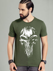 Buy Oversized streetwear Stylish Skull Graphic T-shirt Online - RoadTrip®