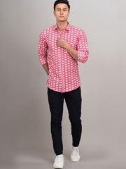 Buy Oversized streetwear Traditional Gajraj Block Printed Shirt Online - RoadTrip®