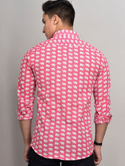 Buy Oversized streetwear Traditional Gajraj Block Printed Shirt Online - RoadTrip®