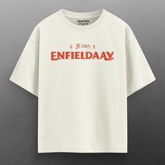 Om Namah Enfieldaay Heavy Duty® Oversized T-Shirt.