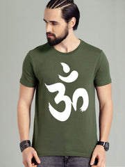Spiritual OM Graphic Printed T-shirt